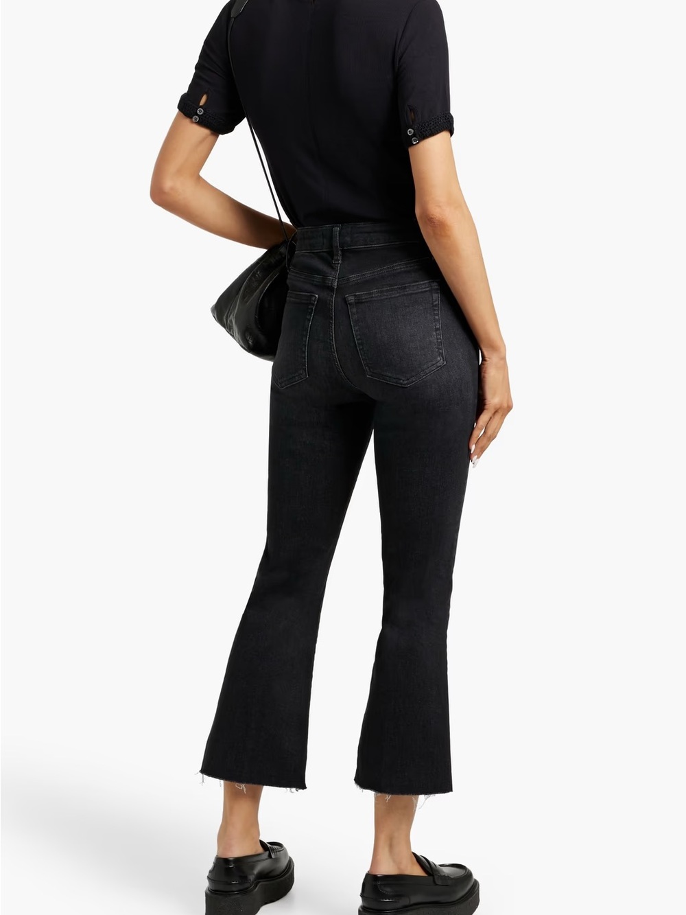 Frame Denim Le Crop Mini Boot Jeans - Picture 2 of 7